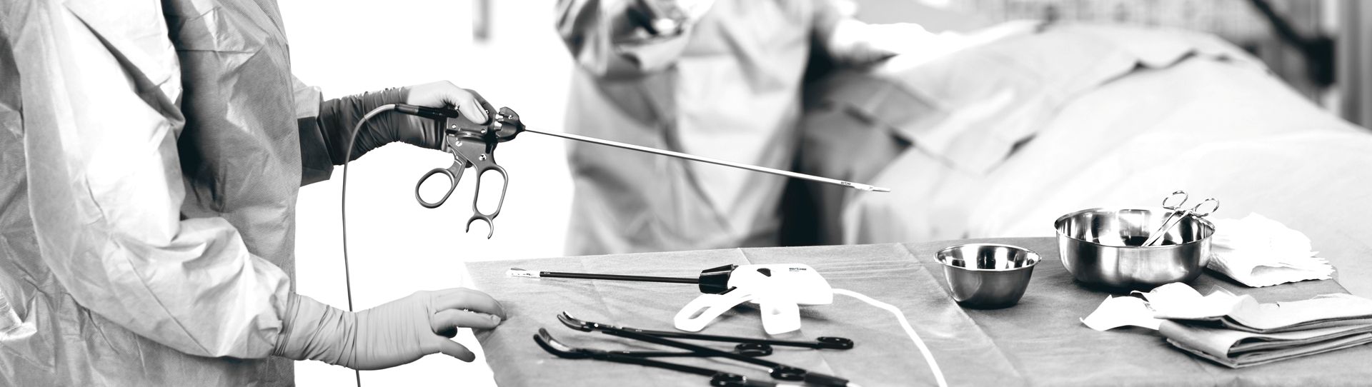 Economische laparoscopische toepassingen met herbruikbare instrumenten